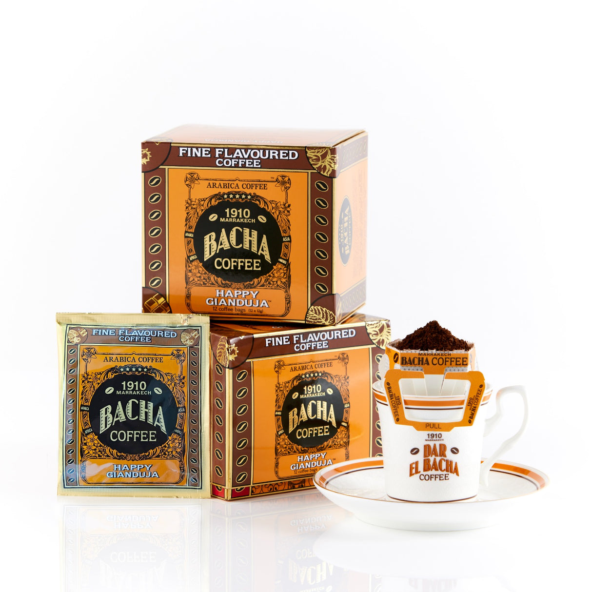 Bacha Coffee | Happy Gianduja Coffee Bag Gift Box (12 bags)