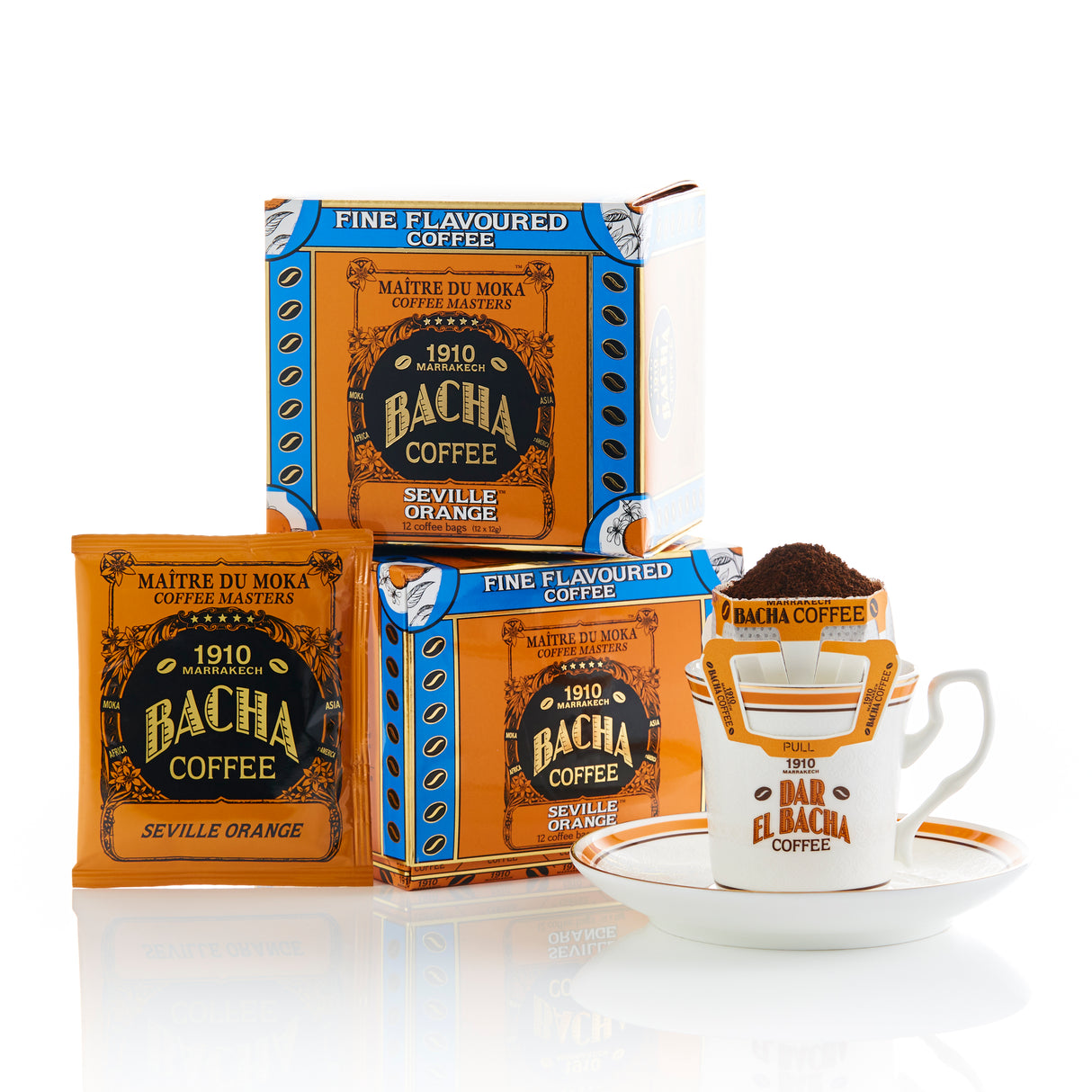 Bacha Coffee | Seville Orange Coffee Bag Gift Box (12 bags)