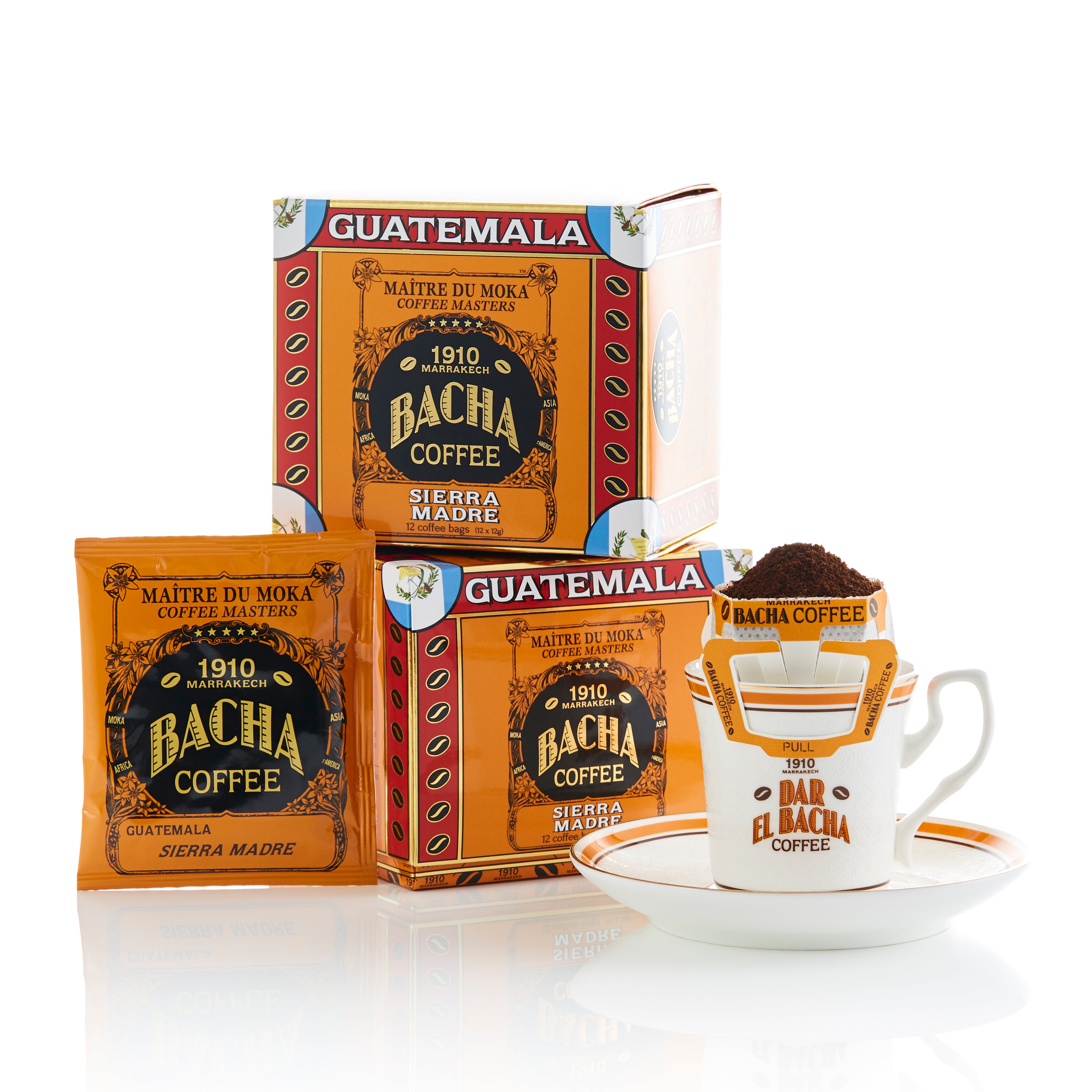 Bacha Coffee | Sierra Madre Coffee Bag Gift Box (12 bags