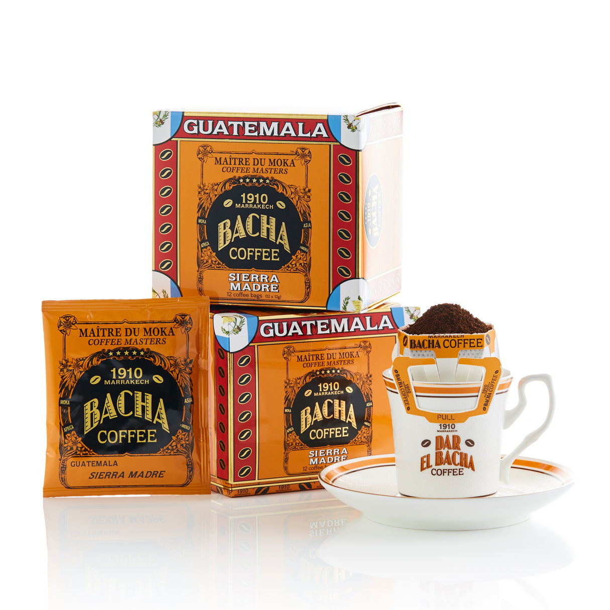 Bacha Coffee | Sierra Madre Coffee Bag Gift Box (12 bags)