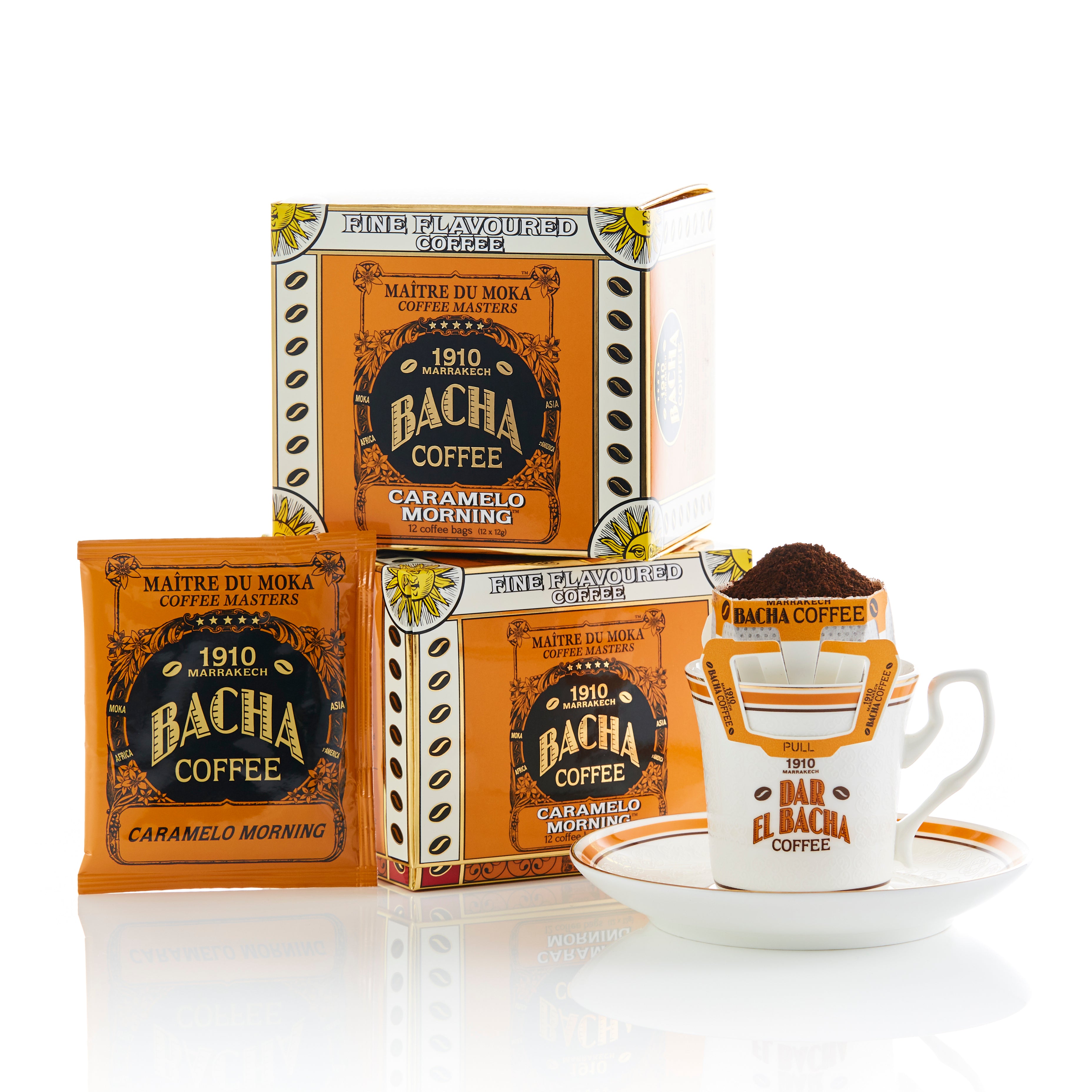 Bacha Coffee | Caramelo Morning Coffee Bag Gift Box (12 bags