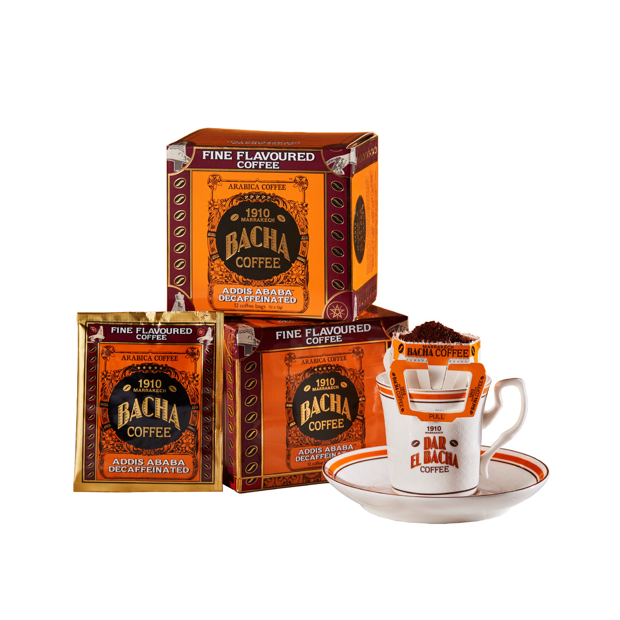 Addis Ababa Decaffeinated Coffee Bag Gift Box